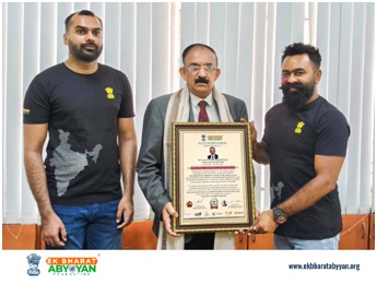 H.E. Amb. Raja Seevan Honoured with Ek Bharat Abyyan Foundation's Exclusive Humanitarian Excellence Award 1 India CSR