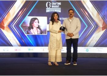 Dr. Dhara Patel Honoured with Award for Excellence in Transformation Retreats at HT Media Presents Crafting Bharat Business Conclave & Awards 2026