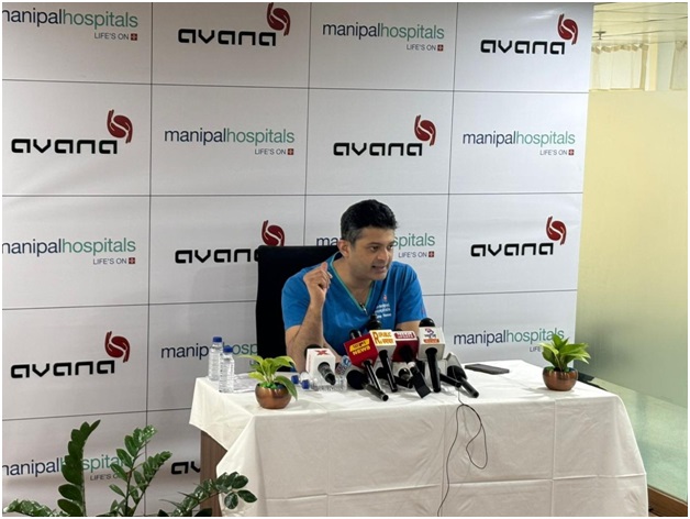 Manipal Surgeon Dr Thonse Performs a Shoulder Preservation Surgery in Augmented Rotator Cuff Reconstruction 2 India CSR