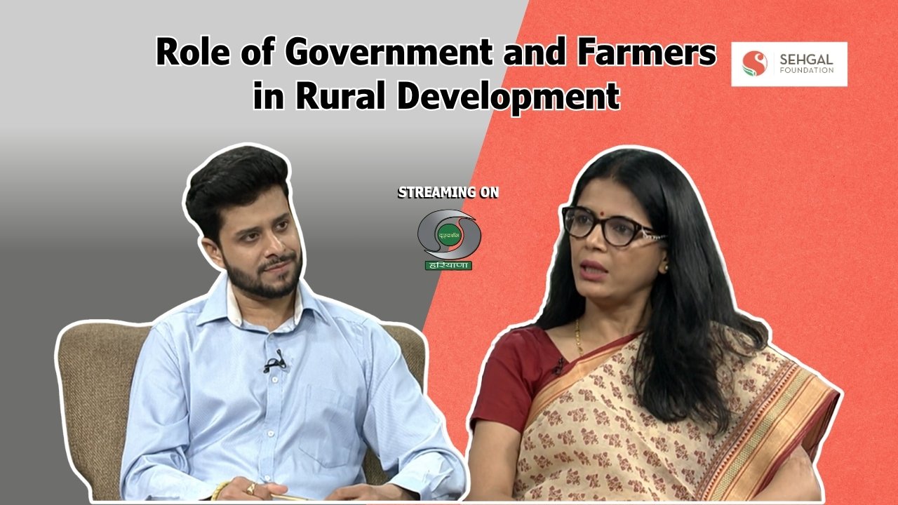 S M Sehgal Foundation Highlights PPP Model for Sustainable Rural Development on Doordarshan Haryana