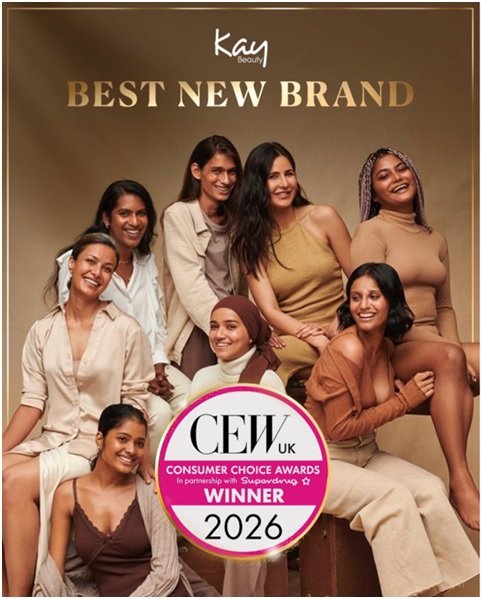 Kay Beauty Earns Top Recognition at CEW UK Beauty Awards 2026