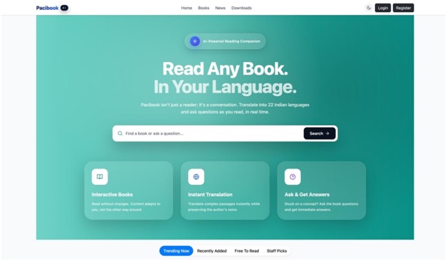 Pacibook Launches AI-Powered Multilingual eBook Platform, Enabling Readers to Access Books in 22 Indian Languages 1 India CSR