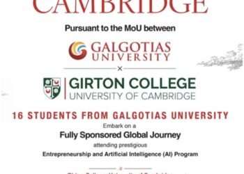 16 Galgotians Selected for AI and Entrepreneurship Programme at Cambridge