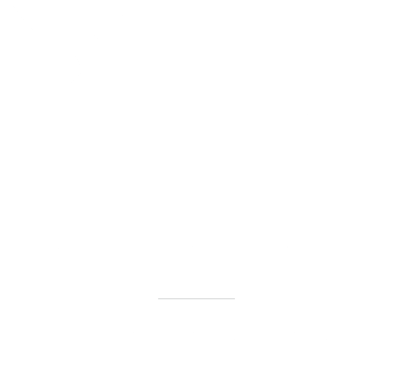 19th India CSR Leadership Summit 2026