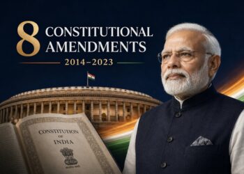 BJP-Led Modi Govt. Enacted Eight Constitutional Amendments in 12 Years