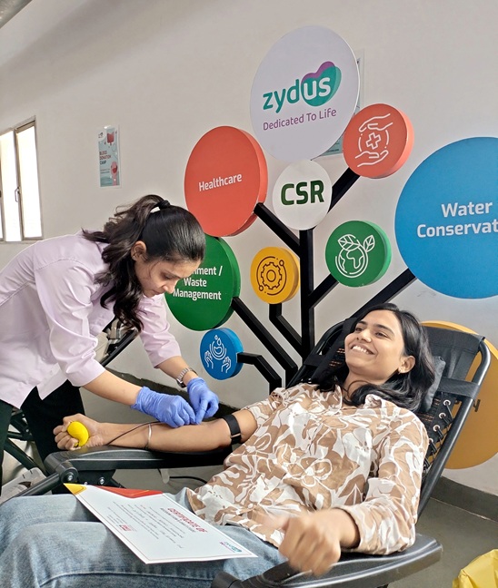 CSR: Zydus Reinforces Commitment to Public Health through Large-scale Blood Donation Drive 7 India CSR