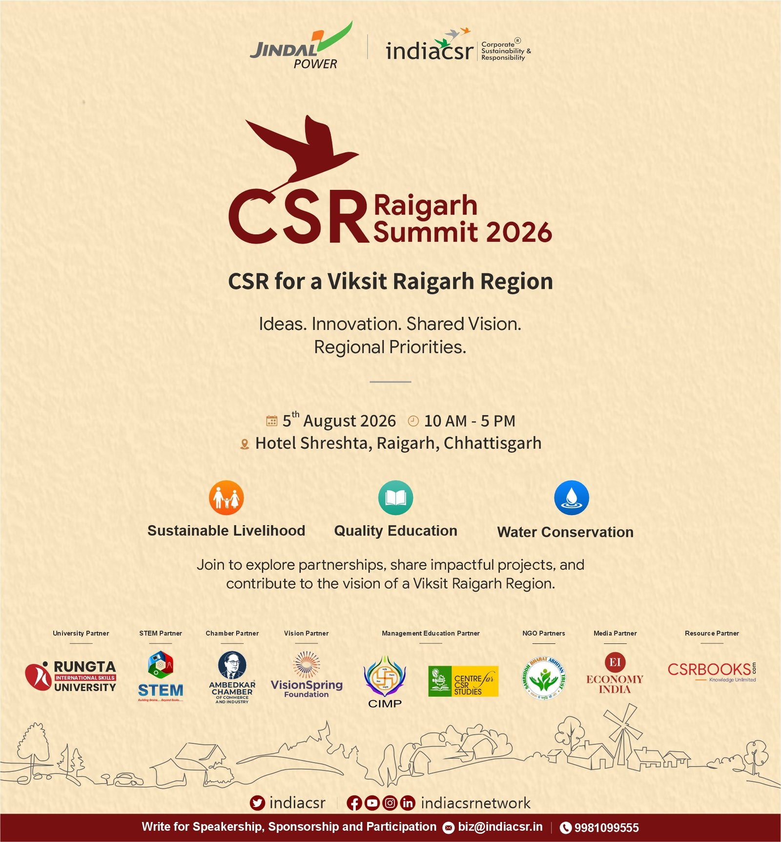 CSR Raigarh Summit 2026