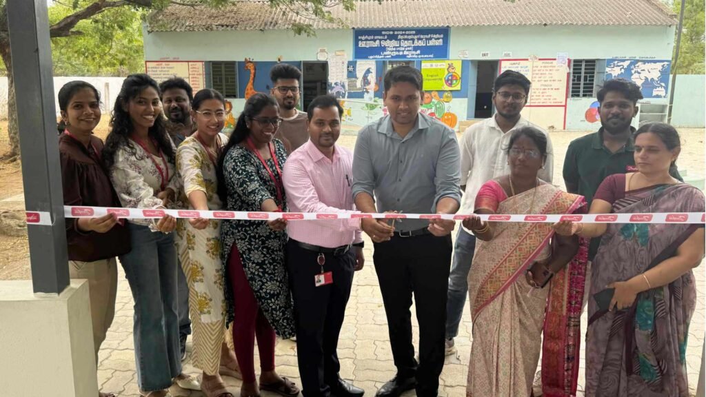 Danfoss India Strengthens Learning Infrastructure at the Govt. Panrutti Elementary School in Tamil Nadu 2 India CSR