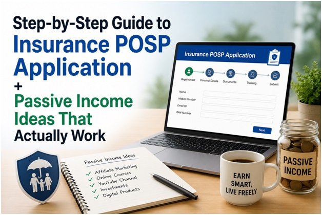 Step-by-Step Guide to Insurance POSP Application + Passive Income Ideas That Actually Work