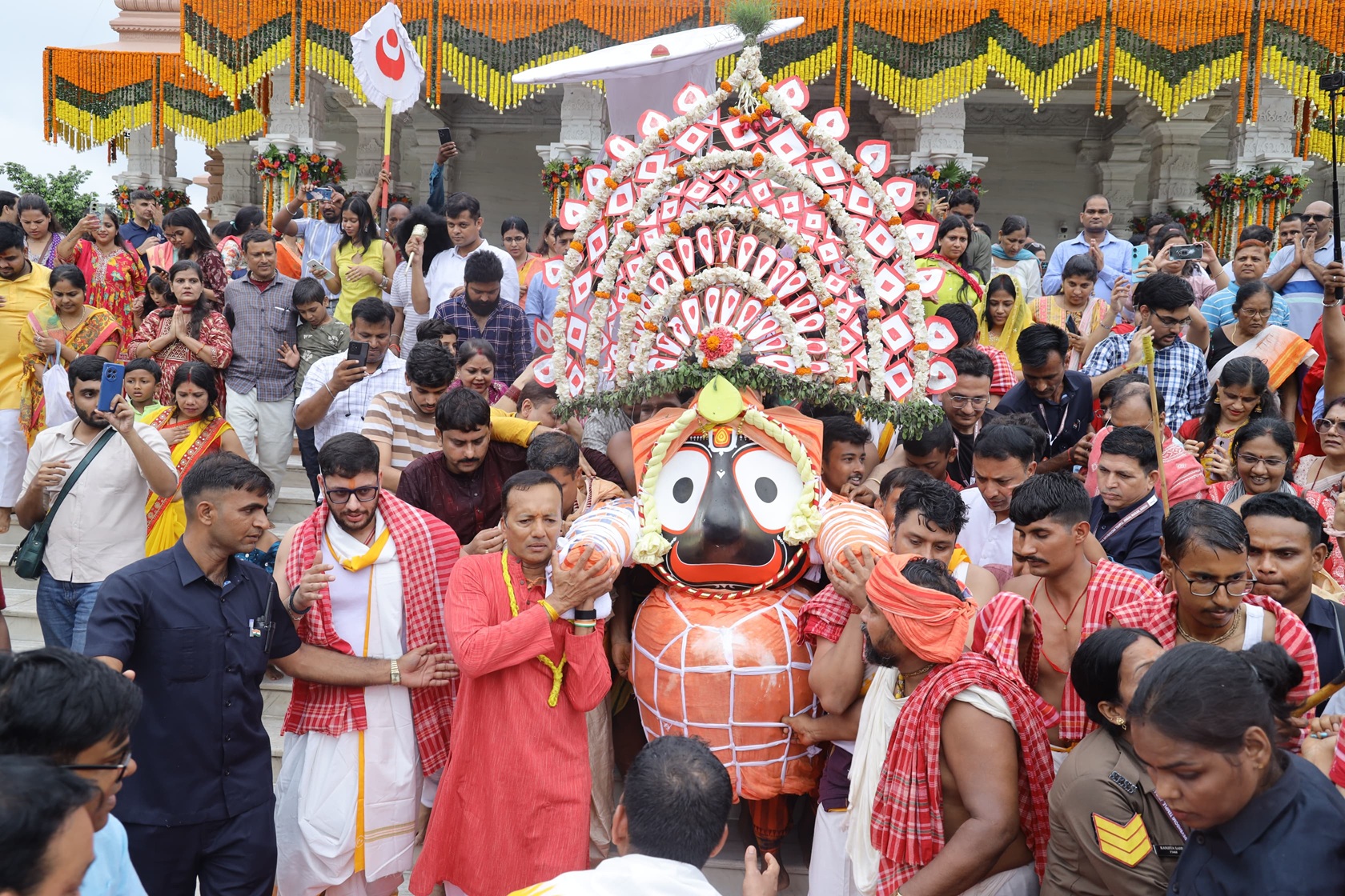 Naveen Jindal Joins Rath Yatra Celebrations in Angul 1 Naveen Jindal Joins Rath Yatra Celebrations in Angul