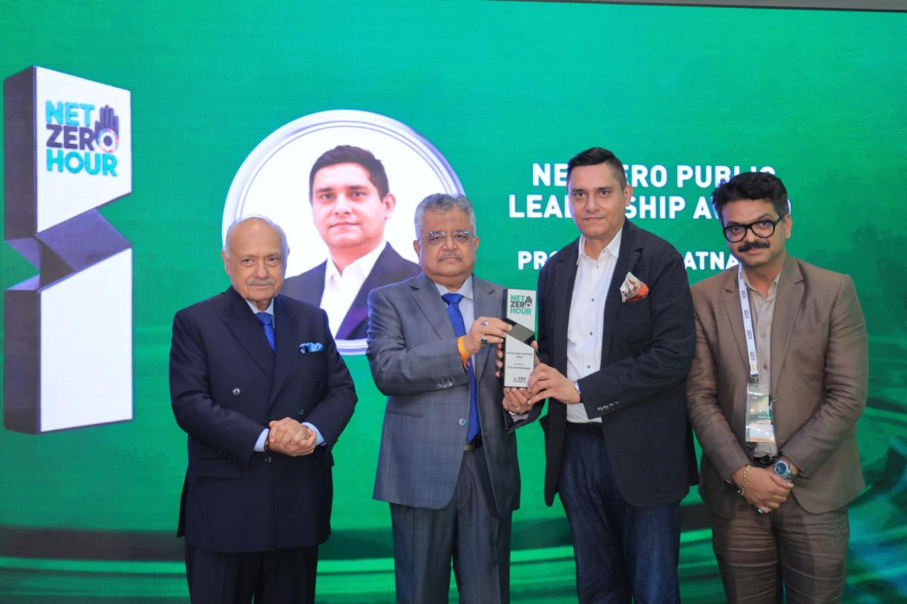 Reckitt’s Prof Ravi Bhatnagar Honoured with Net Zero Public Leadership Award 1 India CSR