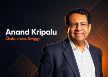 Swiggy Chairman Anand Kripalu