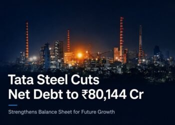 Tata Steel Cuts Net Debt to ₹80,144 Cr, Strengthens Balance Sheet for Future Growth