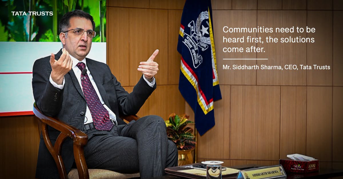 Tata Trusts CEO Highlights Nation-Building Legacy, Healthcare Access and Community Resilience 1 India CSR