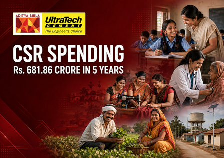UltraTech Cement Spends Rs. 681.86 Cr on CSR in Five Years 1 Disclaimer: This AI-generated image is for illustrative purposes only and may not represent an actual UltraTech CSR project or its beneficiaries.