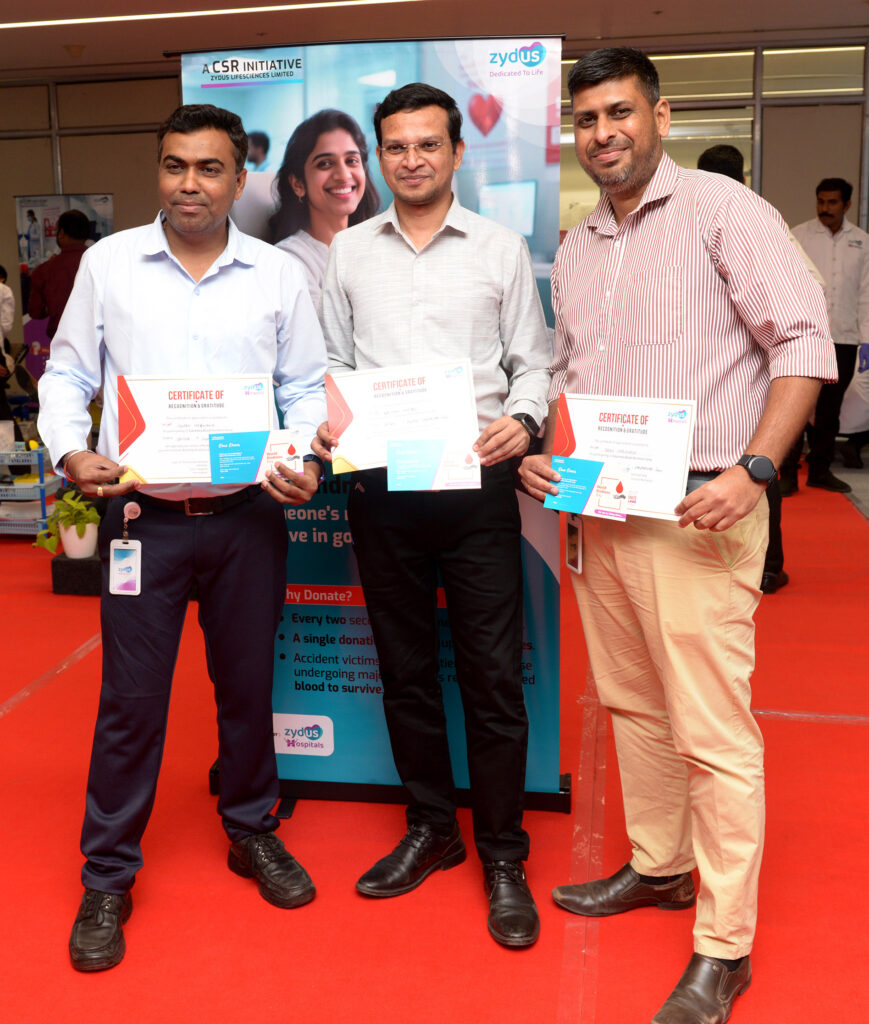 CSR: Zydus Reinforces Commitment to Public Health through Large-scale Blood Donation Drive 5 India CSR