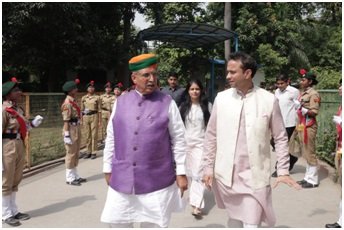 Arjun Ram Meghwal Inaugurates Yuva Unstoppable’s 10,001st School in Delhi