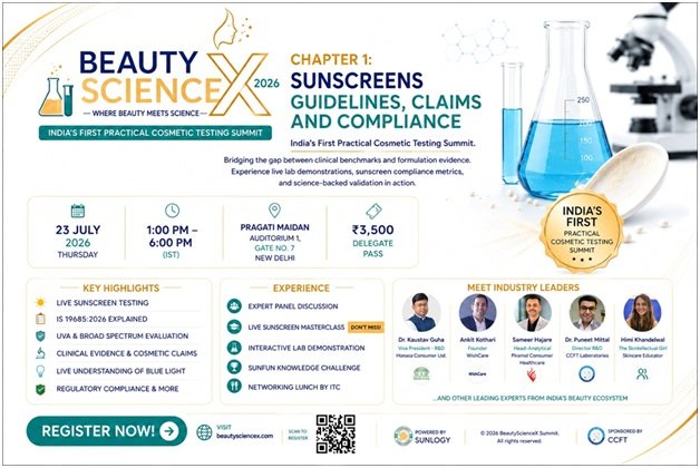 BeautyScienceX 2026 Unites India's Top Sunscreen Experts for Landmark Summit on the New IS 19685:2026 Standard 1 India CSR