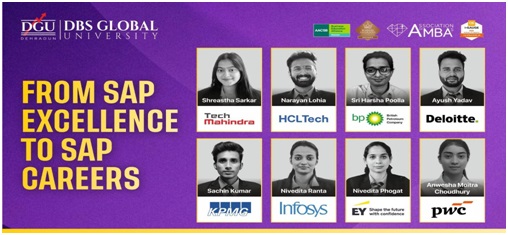 DBS Global University wins SAP University Alliances Educational Excellence Award APAC 2026 3 India CSR