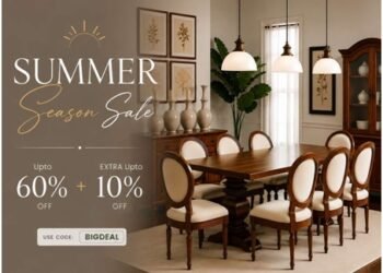 Furnweave Rolls Out Biggest Furniture Sale Yet with Summer Sale, Offering Up to 60 percent Off on Handcrafted Solid Wood Furniture Across India