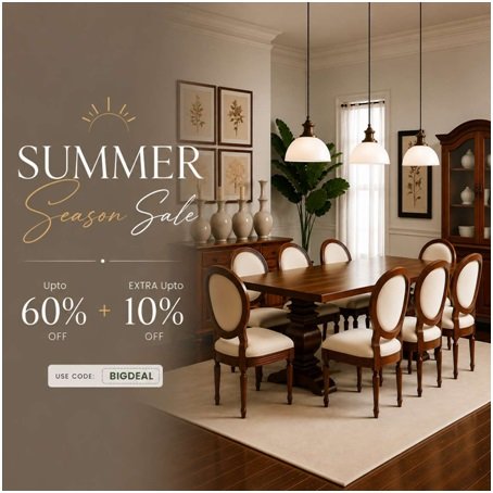 Furnweave Rolls Out Biggest Furniture Sale Yet with Summer Sale, Offering Up to 60 percent Off on Handcrafted Solid Wood Furniture Across India 1 India CSR