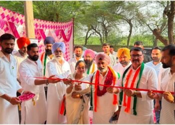 Gurjinder Singh Gavy Inaugurates Rajasthan’s First NRI & Overseas Congress Cell Office in Sri Ganganagar