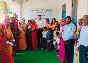 हिन्दुस्तान जिंक द्वारा स्वास्थ्य सेवा पहल के तहत् आयोजित शिविरों में 1100 से अधिक ग्रामीण लाभान्वित