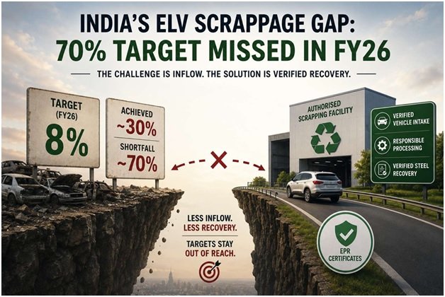 India’s Automakers Miss FY26 ELV Targets as 2026 Rules Tighten Compliance 1 India CSR
