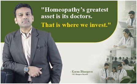 In an Era of Scrutiny, Karan Bhargava Is Investing in Homeopathy's Greatest Asset-Its Doctors 1 Beyond the Debate: Strengthening a Discipline from the Inside