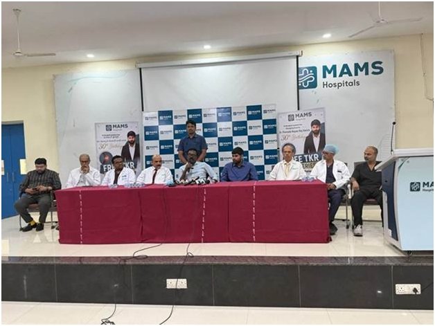 MAMS Hospitals Completes Over 100 Free Total Knee Replacement Surgeries on Dr. Puvvada Nayan Raj’s Birthday