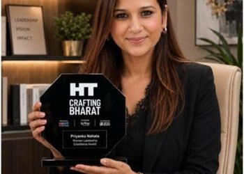 Priyanka Nahata Honoured with Women Leadership Excellence Award at HT Media Presents Crafting Bharat Business Conclave & Awards 2026