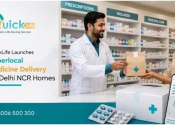 QuickLife Launches Hyperlocal Medicine Delivery for Delhi NCR Homes