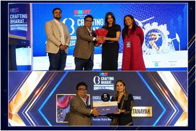 Rudra Innotec Receives Technology Leadership Award at Crafting Bharat 2026 1 India CSR