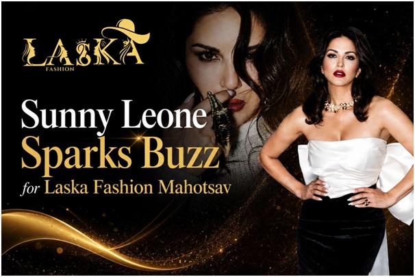 Sunny Leone Headlines Campaign for Laska Fashion Mahotsav 2026 in Mumbai 1 India CSR