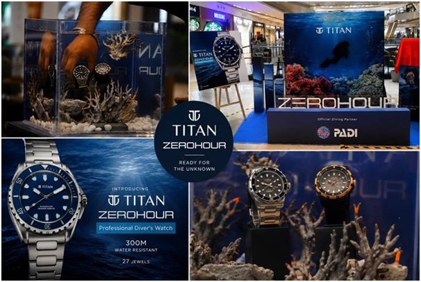 Titan Launches Zero Hour Diver’s Collection at Zimson, Forum Mall Kochi 1 India CSR