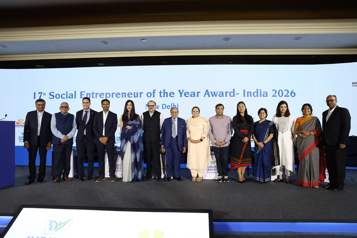 Jubilant Bhartia Foundation and Schwab Foundation for Social Entrepreneurship Honour India's Leading Changemaker at the 17th Social Entrepreneur of the Year Award 2026