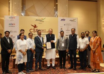 Adani Enterprises Honoured for Exemplary CSR at Raigarh CSR Summit - Rusen Kumar - India CSR
