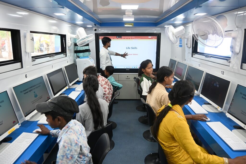 SOS Children’s Villages Expands Mobile Digital Learning in Delhi 3 India CSR