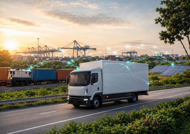 How Digital Intelligence Is Accelerating Green Freight in India 1 AI Generated Image: Copyright India CSR