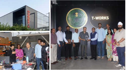The Next Frontier of CSR 2.0: Backing India’s Innovation Ecosystem 2 Dr. Chatterjee at T Works, Hyderabad