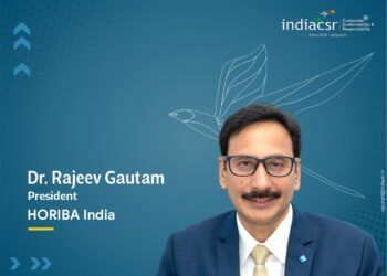 Dr Rajeev Gautam, President, HORIBA India @Indiacsr
