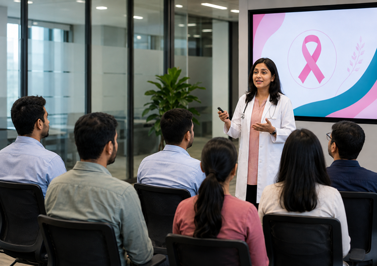 CSR: Ebix India Hosts Cervical Cancer Awareness Programme 1 India CSR