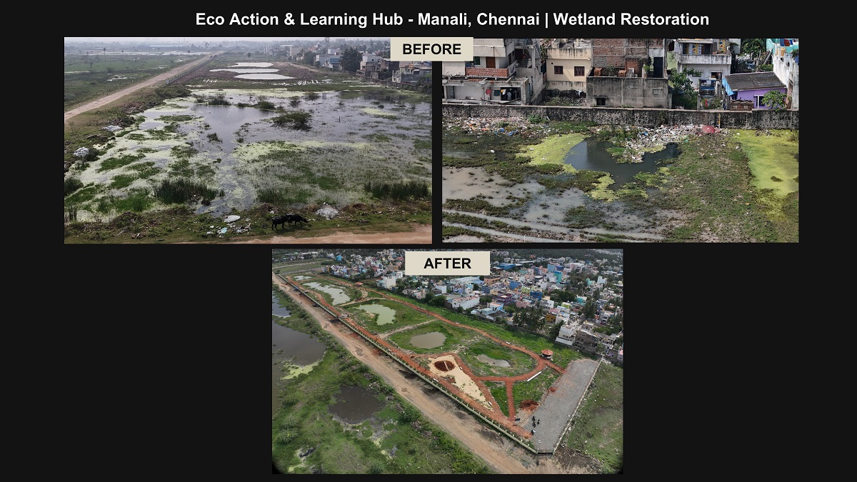 CSR: Accenture Supports Eco Action and Learning Hub for Wetland Restoration in Chennai