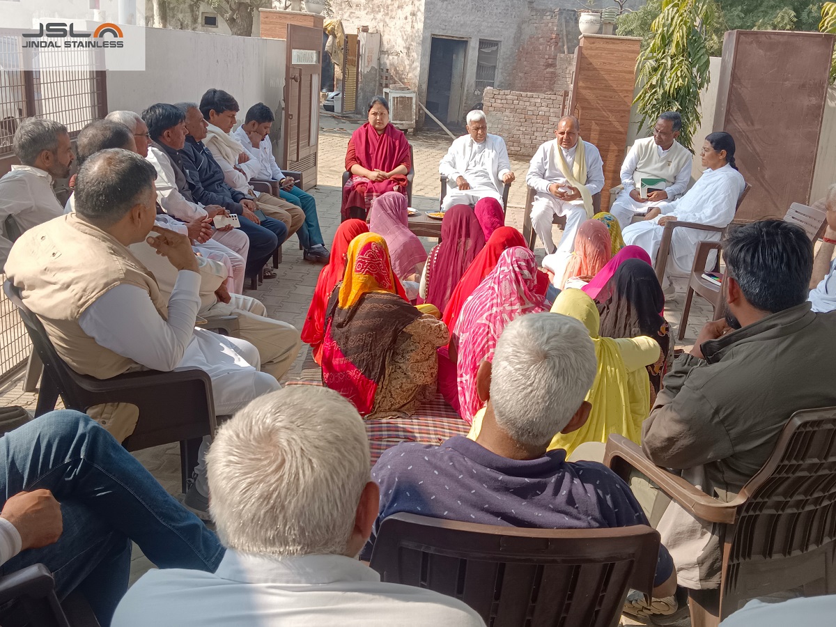 CSR: Jindal Stainless’ ‘Parivartan’ to Drive Holistic Development of Ladwa Village in Hisar
