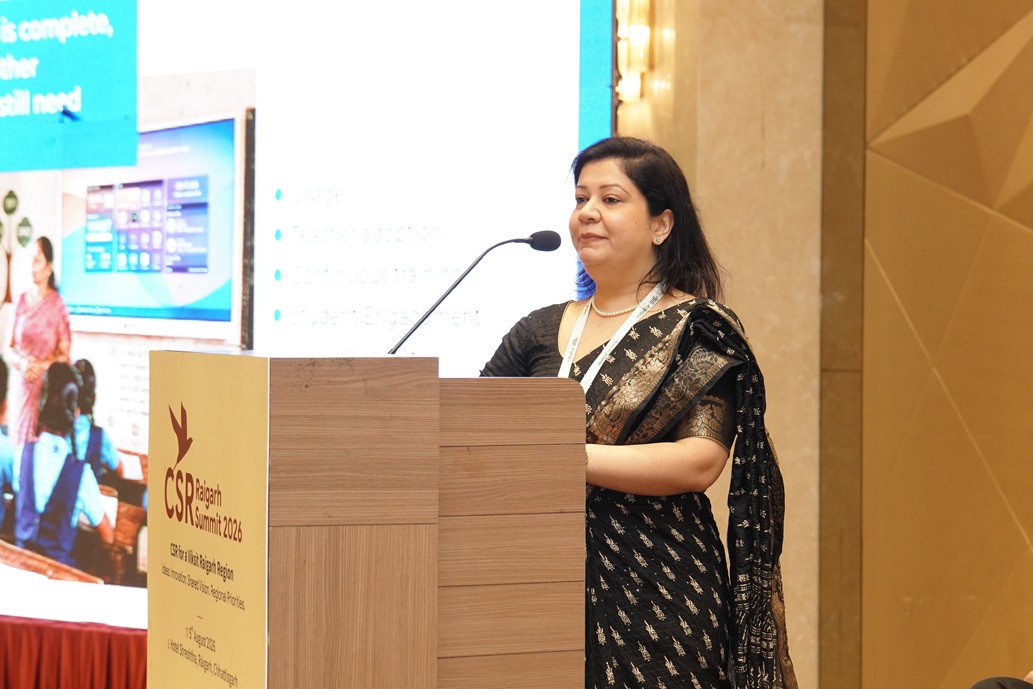 AI-Powered Learning Can Transform CSR Education Projects, Says Cybernetyx's Pooja Dhir at Raigarh CSR Summit 1 Pooja Dhir - Vice President - Business Excellence and Customer Success, Cybernetyx Technik Private Limited at Raigarh CSR Summit - India CSR