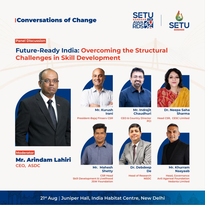 SETU Bandhan 2026 Panel to Examine Structural Challenges In India’s Skill Development 1 SETU 2026 Panel to Examine Structural Challenges in India’s Skill Development