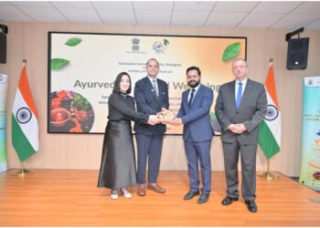 Indian Ayurvedic physician Dr. Dhanwantari Jha addresses international audiences on mental wellbeing and healthy ageing at India’s diplomatic missions in China