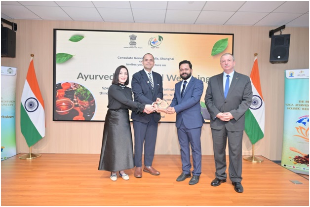 Indian Ayurvedic physician Dr. Dhanwantari Jha addresses international audiences on mental wellbeing and healthy ageing at India’s diplomatic missions in China