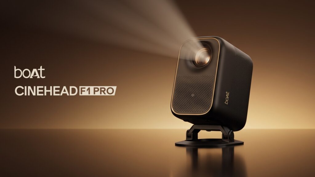 boAt Enters Smart Projector Market With CineHead F1 Series 2 India CSR