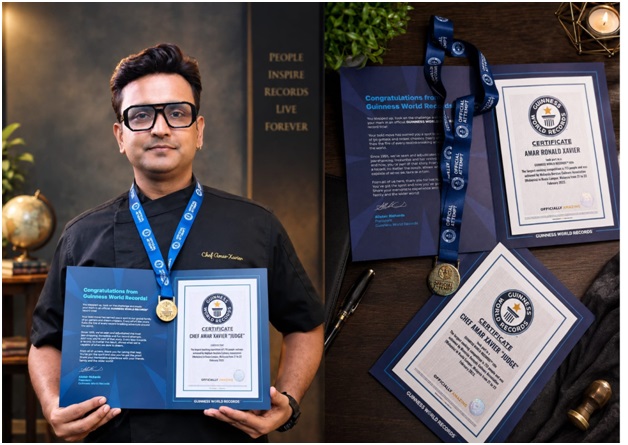 Chef Amar Ronald Xavier Achieves Two Global Culinary Milestones 1 India CSR